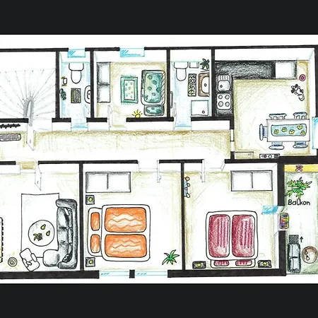 Angerpartments-sonnige Grosse Mit Balkon Und Kostenlosen Parkplatz * Döbriach